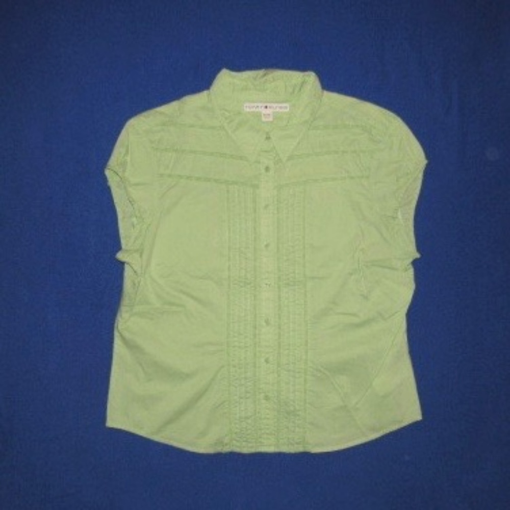 Tommy Hilfiger Junior Cap Sleeve Blouse